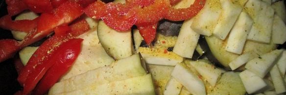 постное рагу с баклажанами