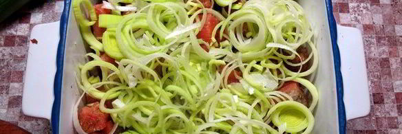 рагу-чаудер из рыбы и морепродуктов