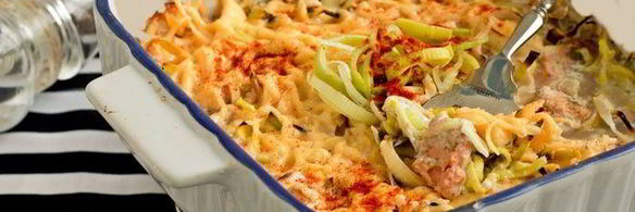 рагу-чаудер из рыбы и морепродуктов