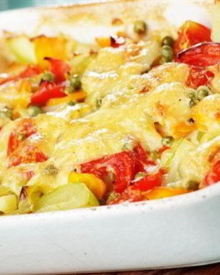 Рагу из фасоли с яйцами