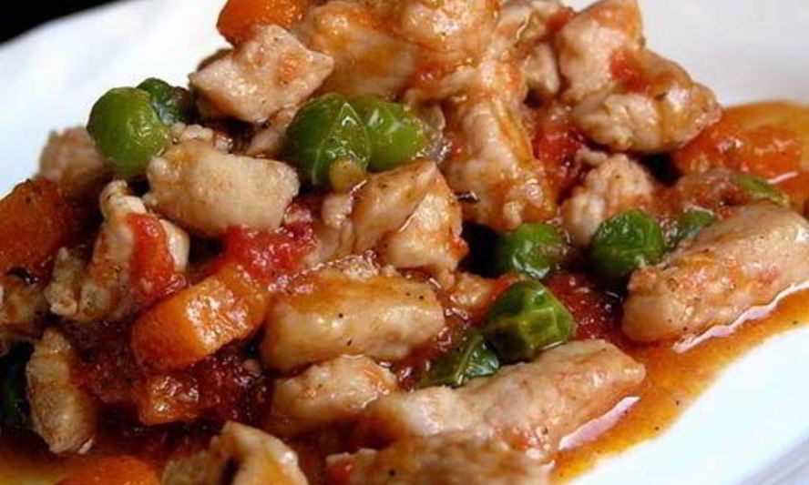 Рецепт рагу из индейки с овощами