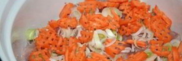 рагу из индейки с овощами