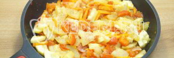 рагу из кабачков