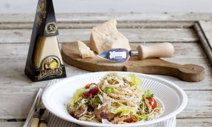 Рецепт рагу из кролика с пастой и сыром