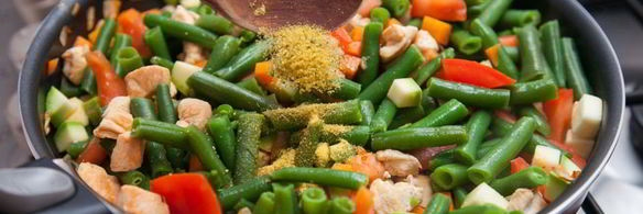 рагу из курицы и стручковой фасоли