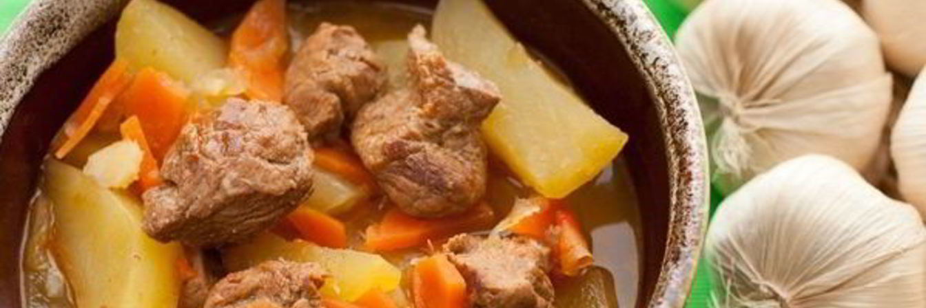 Рагу из свинины с картошкой