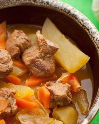 Рагу из свинины с картошкой