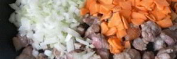 рагу из свинины с овощами