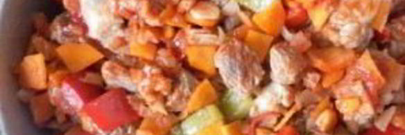 рагу из свинины с овощами