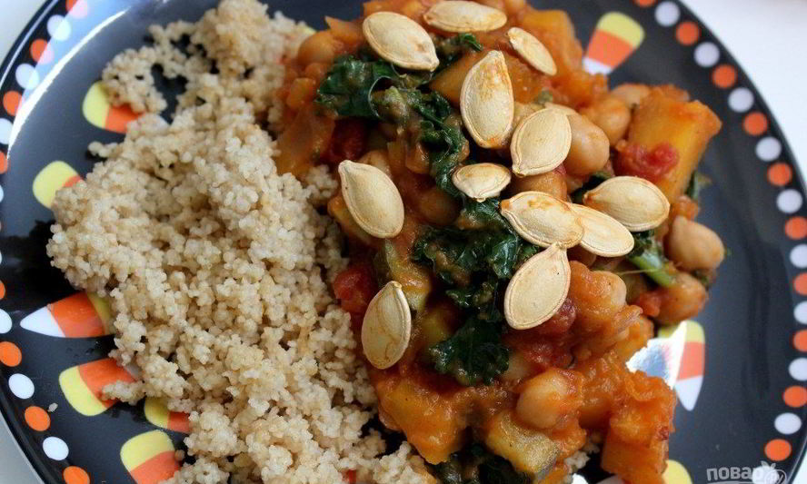 Рецепт рагу из тыквы и кабачков