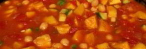 рагу из тыквы и кабачков