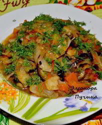 Рагу с баклажаном