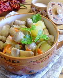 Рагу с грибами