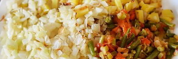 рагу с кунжутной пастой