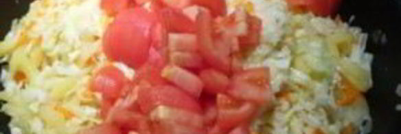 рагу с сосиской