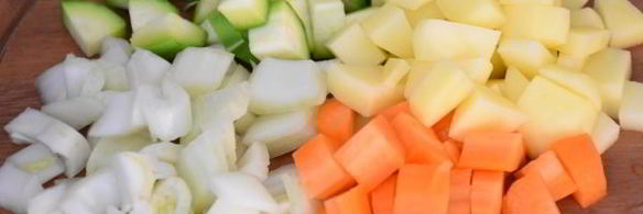 рагу с телятиной по-средиземноморски