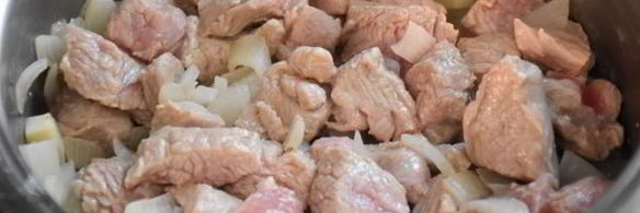 рагу с телятиной по-средиземноморски