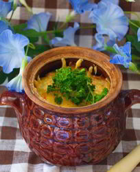 Рагу в горшочках с мясом