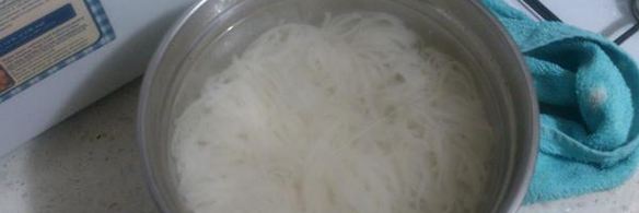 рисовая лапша с мясом