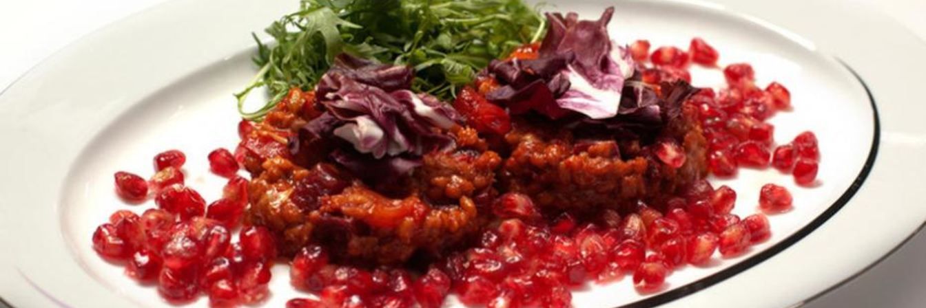 Красное ризотто из перловки