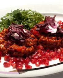 Красное ризотто из перловки