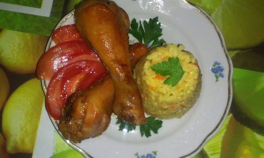 Рецепт ризотто и золотая курочка