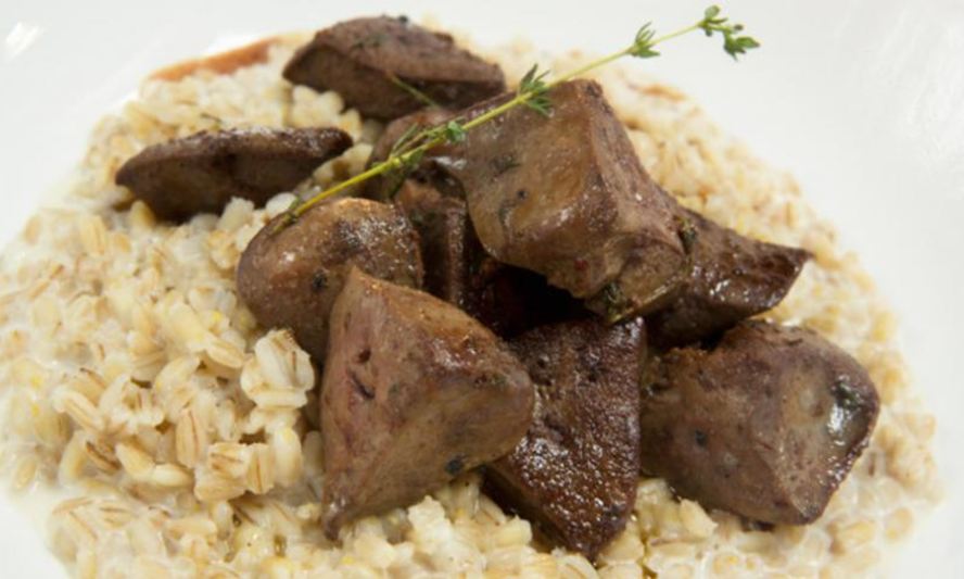 Рецепт ризотто из перловки с индейкой