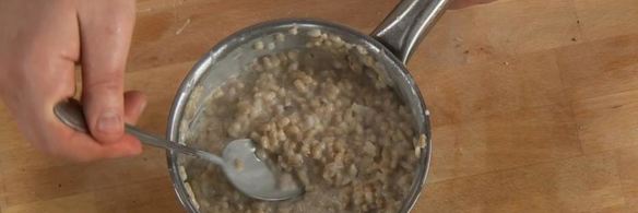 ризотто из перловки с индейкой