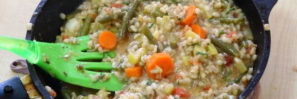 ризотто из перловки