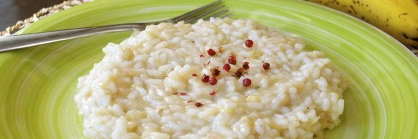 Ризотто с бананом