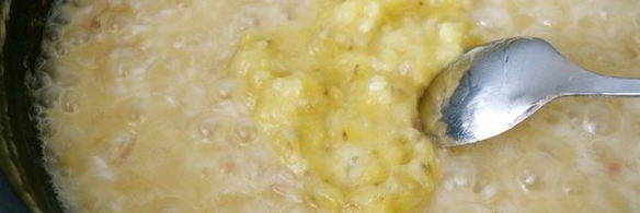 ризотто с бананом