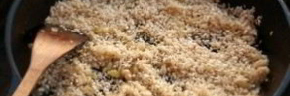 ризотто с белыми грибами