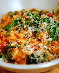 Ризотто с фаршем