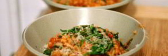 ризотто с фаршем