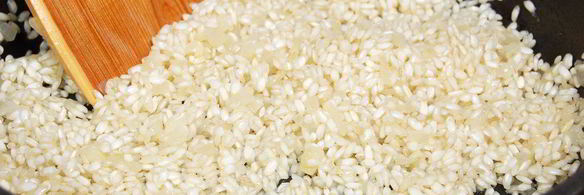 ризотто с форелью