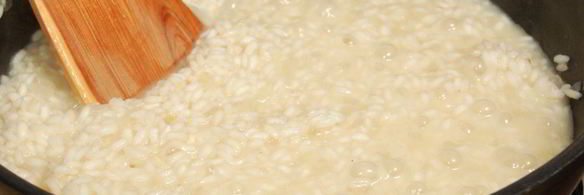 ризотто с форелью