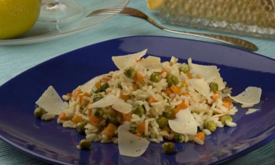 Рецепт ризотто с горошком