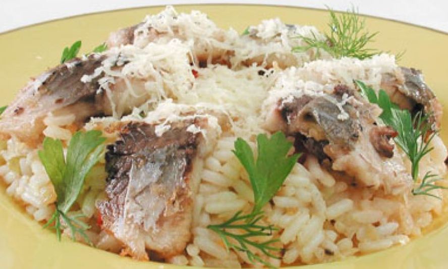 Рецепт ризотто с карпом