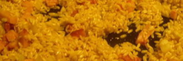 ризотто с каштанами и грудинкой