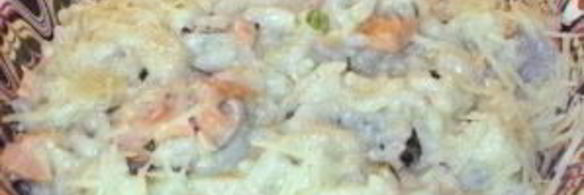 ризотто с красной рыбой