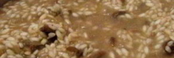 ризотто с куриной печенью