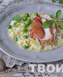 Ризотто с курицей