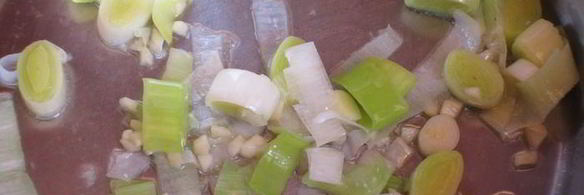 ризотто с лососем и зеленым горошком