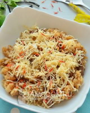 Ризотто с мясом