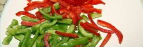 ризотто с овощами и мясом