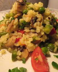 Ризотто с овощами