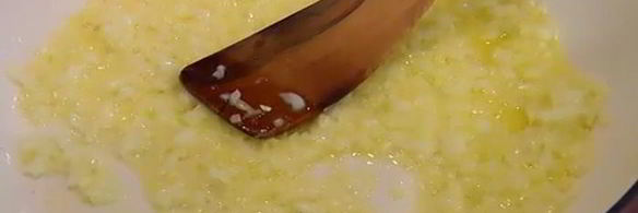 ризотто с раковыми шейками