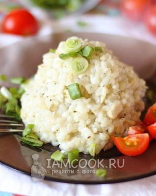 Ризотто с рыбой