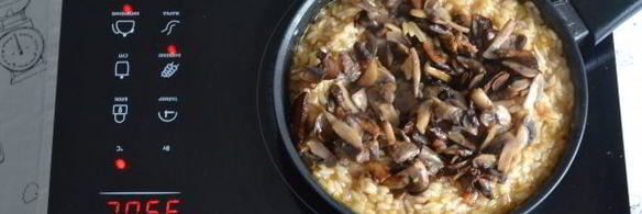 ризотто с шампиньонами