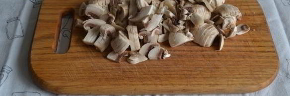 ризотто с шампиньонами